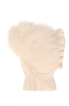 Шапка-балаклава с мехом Catya