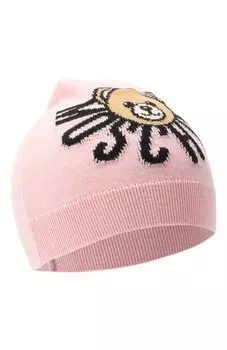 Шапка из хлопка и шерсти Moschino