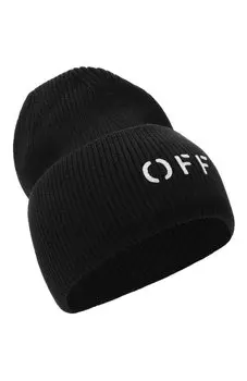 Шапка из хлопка и шерсти Off-White