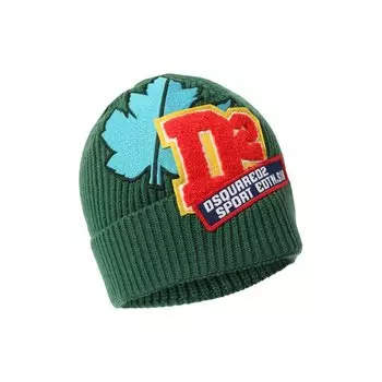 Шапка из шерсти и хлопка Dsquared2