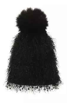 Шапка из шерсти и хлопка Monnalisa