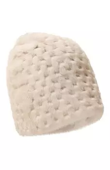 Шапка-конверт из меха норки VICTORIA KUSENKOVA