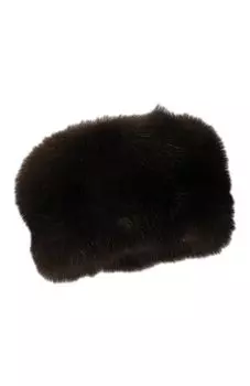 Шапка-кубанка из меха норки и соболя VICTORIA KUSENKOVA