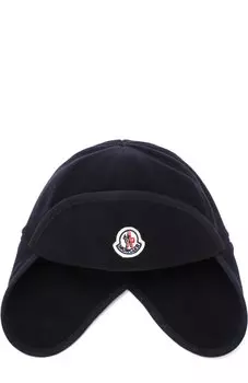 Шапка с логотипом бренда Moncler Enfant