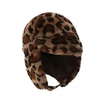 Шапка со съемными ушками Yves Salomon Enfant