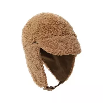 Шапка со съемными ушками Yves Salomon Enfant