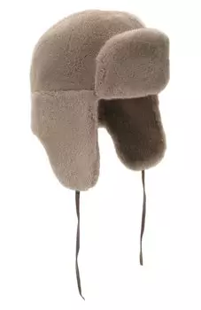 Шапка-ушанка Френки из меха норки FurLand