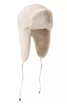 Шапка-ушанка из меха норки VICTORIA KUSENKOVA
