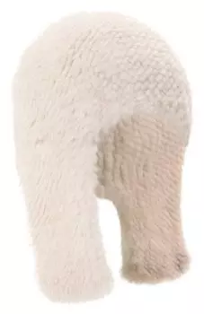 Шапка-ушанка из меха норки VICTORIA KUSENKOVA