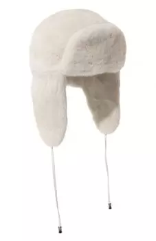 Меховая шапка-ушанка из норки VICTORIA KUSENKOVA