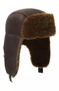 Шапка-ушанка из овчины Maslov