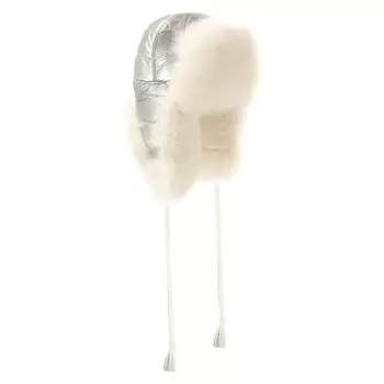 Шапка-ушанка с мехом Il Trenino