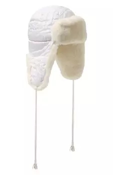 Шапка-ушанка с мехом Il Trenino