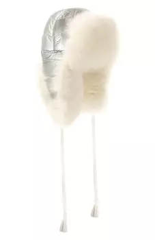 Шапка-ушанка с мехом Il Trenino