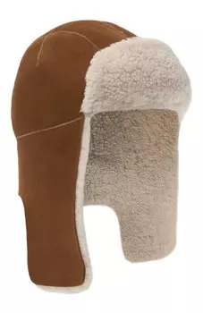 Шапка-ушанка из овчины Yves Salomon Enfant