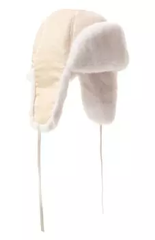 Шапка-ушанка Саша с отделкой из меха норки FurLand