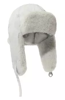 Шапка-ушанка с отделкой из овчины Yves Salomon