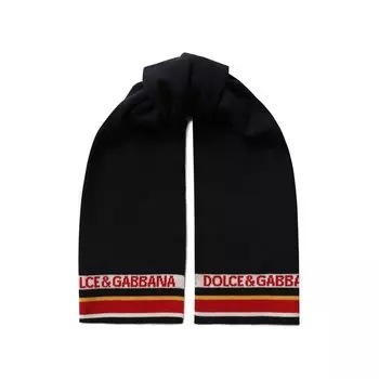 Шарф из хлопка и кашемира Dolce & Gabbana