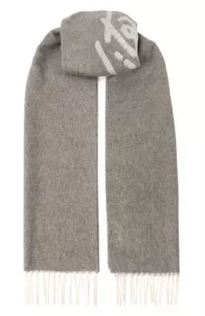 Шарф из кашемира и шерсти Kiton