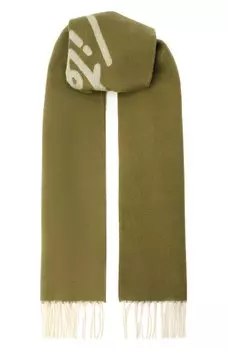 Шарф из кашемира и шерсти Kiton