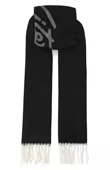 Шарф из кашемира и шерсти Kiton