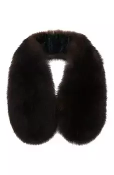 Шарф из меха соболя Black Sable