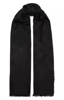 Шарф из шелка и шерсти Giorgio Armani