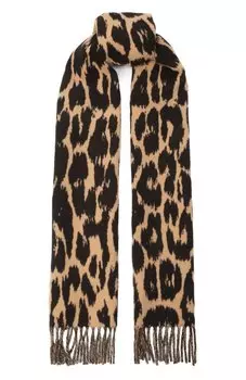 Шарф из шерсти и кашемира Lanvin