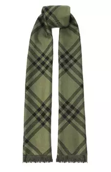 Шарф из шерсти и шелка Burberry