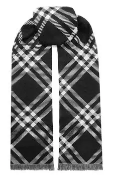 Шарф из шерсти и шелка Burberry