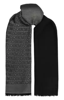 Шарф из вискозы и шерсти Moschino