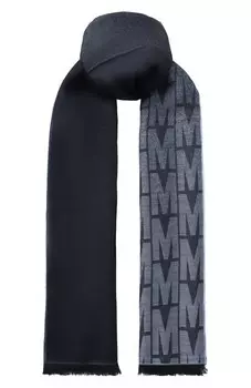 Шарф из вискозы и шерсти Moschino