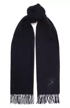 Шарф с отделкой из кожи крокодила Zilli