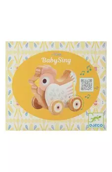 Шарманка на колесах Курочка Djeco