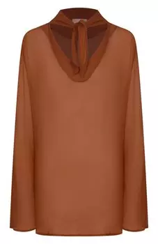 Шелковая блузка Albus Lumen