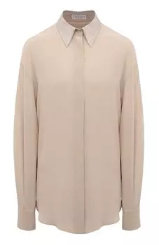Шелковая блузка Brunello Cucinelli