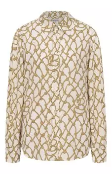 Шелковая блузка Burberry