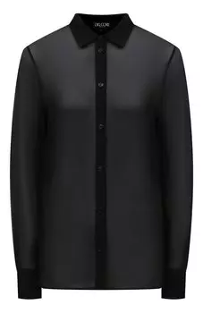 Шелковая блузка Del Core