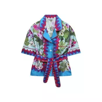 Шелковая блузка Dolce &amp; Gabbana