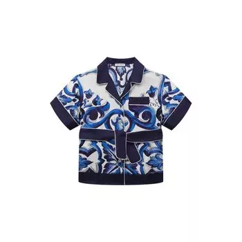 Шелковая блузка Dolce &amp; Gabbana