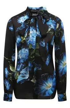 Шелковая блузка Dolce & Gabbana