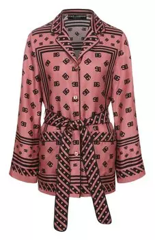 Шелковая блузка Dolce & Gabbana