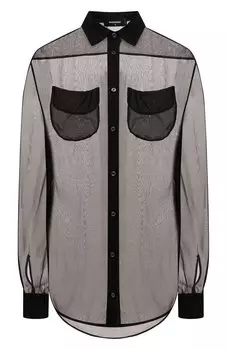 Шелковая блузка Dsquared2