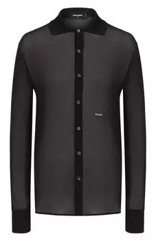 Шелковая блузка Dsquared2