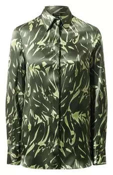 Атласная блузка Kiton