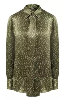 Атласная блузка Kiton