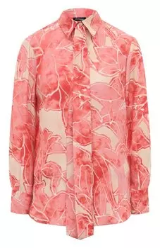 Атласная блузка Kiton