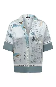 Шелковая блузка Kiton