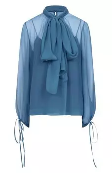 Шелковая блузка MVST