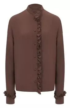 Шелковая блузка MVST